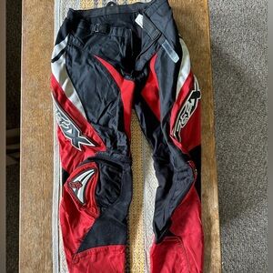 Vintage FOX race car pants adjustable waist band